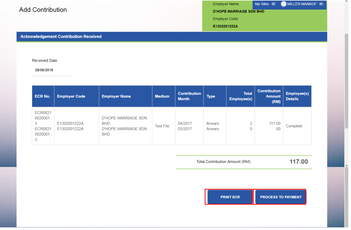 Confirm and Make Payment